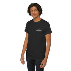 USN Periscope view, Submarine Launched Tomahawk Missile with Dolphins Unisex Jersey Short Sleeve Tee