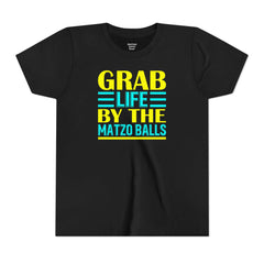 Funny Passover Matzo Balls Quote Youth Short Sleeve Tee