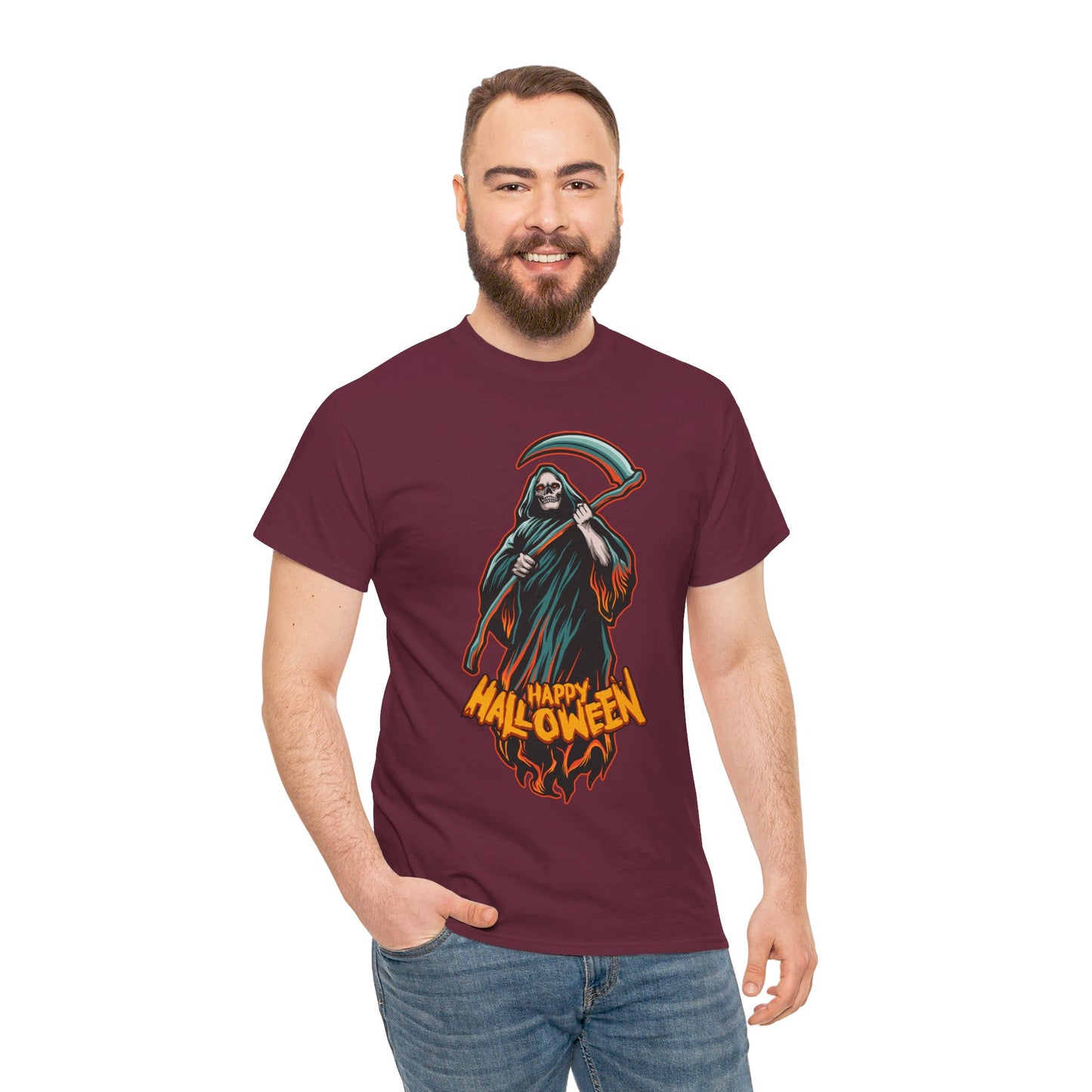 Grim Reaper - Graphic Unisex Heavy Cotton Tee