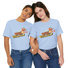 Willy's Wonderland Unisex Tee, Fun Graphic Tee, Casual Shirt, Gift for Fans, Summer Outfit, Movie Inspired Apparel
