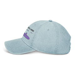 Funny Baby Boomers Who Served On FBM Submarines Embroidered Denim Hat
