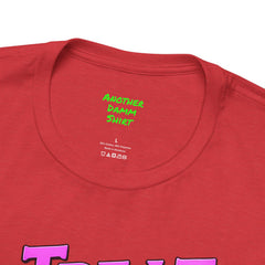 Personalized Treat Dealer T-Shirt — Funny Pet Lover Tee with Girl and Dog on Purple Couch