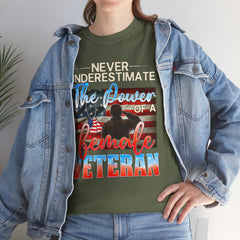 Female Veteran Pride T-Shirt — Gift for Her (Army, Navy, Air Force, Marines)