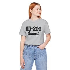 DD-214 Alumni Tee — Military Service Veteran Tribute T-Shirt