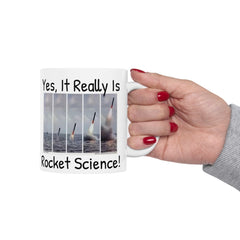 Yes, It Really Is Rocket Science Mug - US Navy Submarine Launched Tomahawk Missile, Submarine Veteran Gift