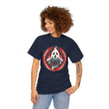 Fiery Fire Ghost - Graphic Unisex Heavy Cotton Tee