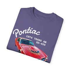Retro Pontiac 1974 Trans Am SD-455 Unisex Comfort Colors Garment Dyed T-Shirt