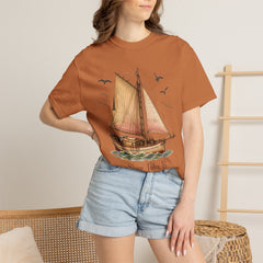 Sloop John B Sailboat T-Shirt — Vintage Nautical Tee