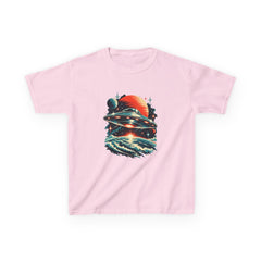 Kids UFO Spaceship Outer Space T-Shirt