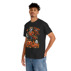 Freaky And Feral Halloween Raccoon! Graphic Unisex Heavy Cotton Tee