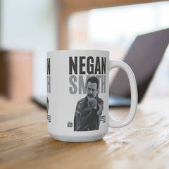 Negan Smith Walking Dead Ceramic Mug — TWD Three-Panel Fan Gift (11/15/20oz)
