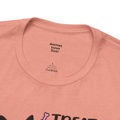 Personalized Your Dog and its name Mother's Day T-Shirt — 'Treats. Walks. Toys. Naps.