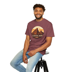 Capitol Reef National Park Graphic, Comfort Colors Soft Relaxed Fit Unisex Garment-Dyed T-shirt