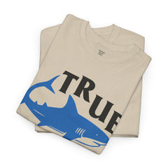 True Story Shark Graphic Amputee Humor - Unisex Garment-Dyed T-shirt