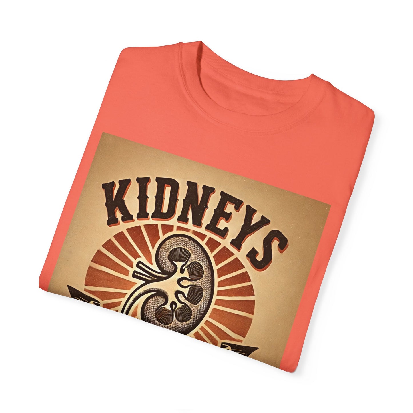 Kidneys The Original Filter, Graphic Unisex Garment-Dyed T-shirt