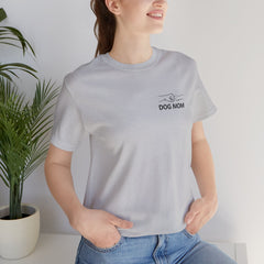 Dog Mom T-Shirt — Personalized Your Dog Image  Tee (Custom Name)