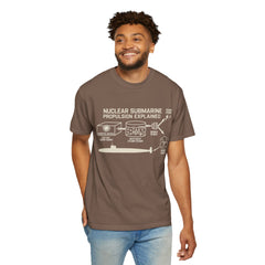 Nautical Science T-Shirt, Unisex Graphic Tee, Marine Themed Apparel, Gift for Engineers, Submarine Enthusiast Shirt, Casual Wear