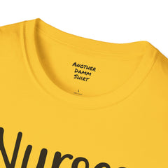 Nurses Are Our Heroes - Unisex Softstyle T-Shirt | Nurse Awareness,Medical Wear,Gift For Her,Scrubs Lover,Hospital Staff,Registered Nurse,RN