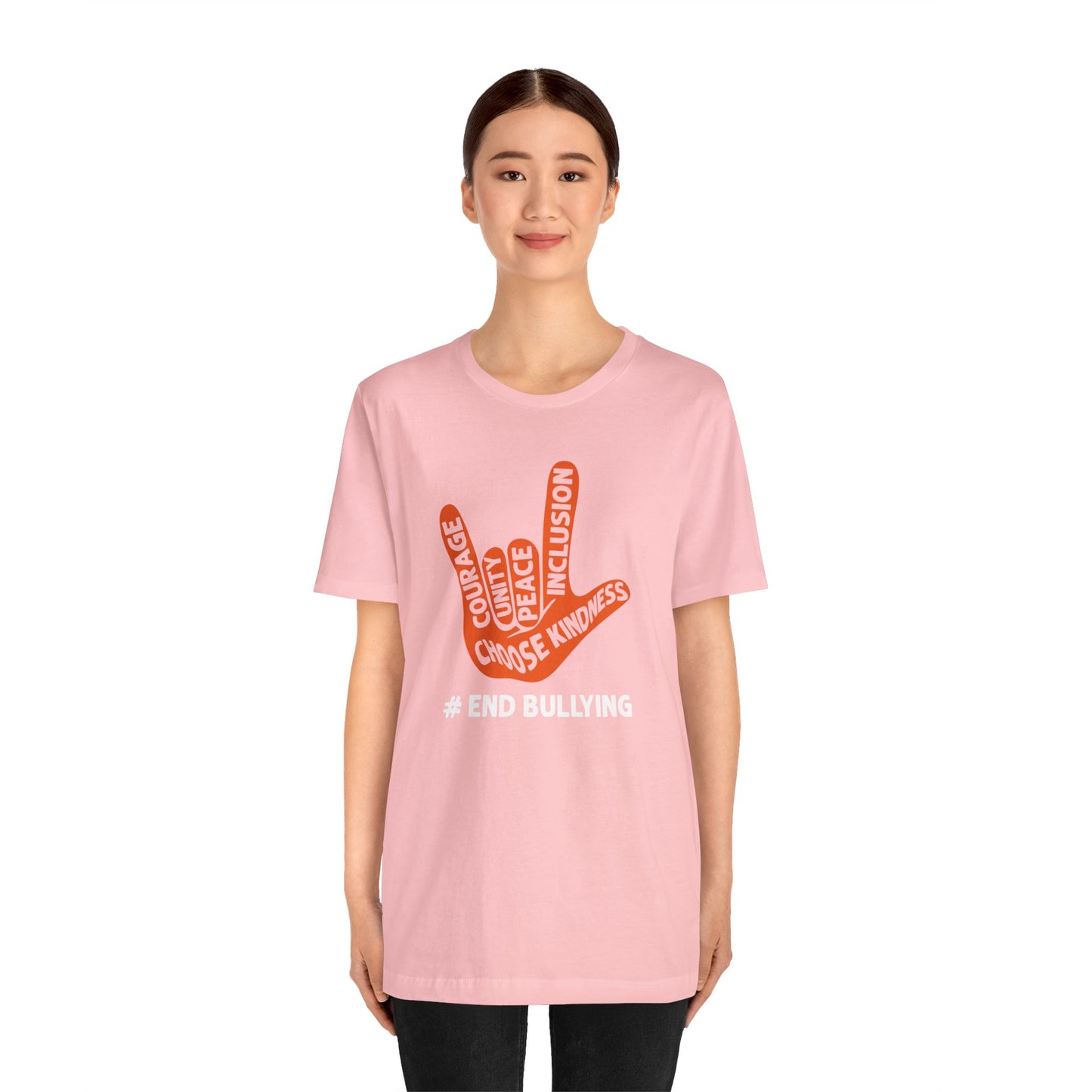 Anti Bullying, Choose Kindness  - Graphic Unisex Jersey Short Sleeve Tee