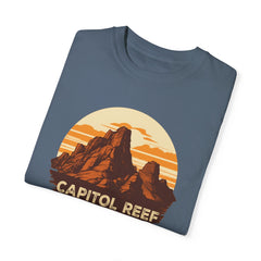 Capitol Reef National Park Graphic, Comfort Colors Soft Relaxed Fit Unisex Garment-Dyed T-shirt