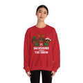 Dachshund Through The Snow - Unisex Heavy Blend™ Crewneck Sweatshirt