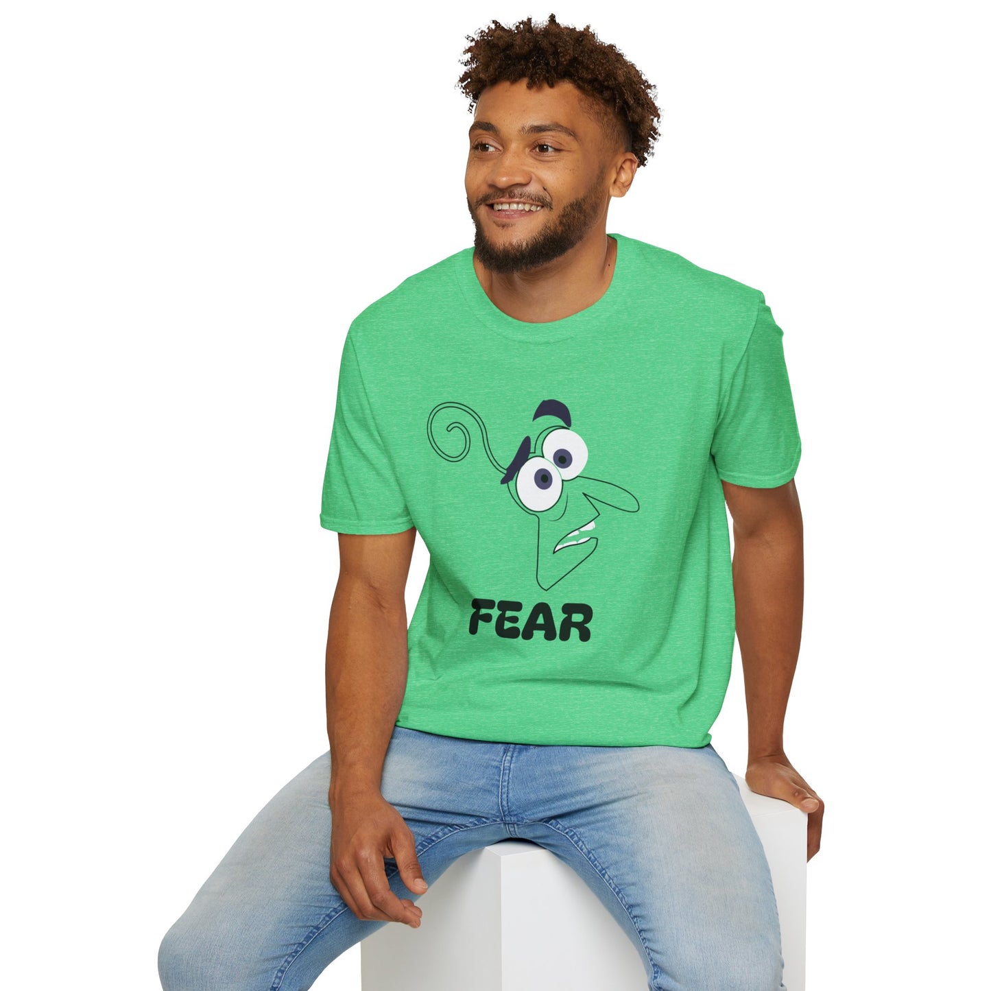 FEAR Emotion Graphic Unisex Softstyle T-Shirt