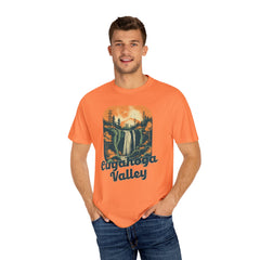 Cuyahoga National Park Graphic, Comfort Colors Soft Relaxed Fit Unisex Garment-Dyed T-shirt
