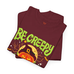 Halloween Graphic Tee, Creepy Halloween Shirt, Unisex T-Shirt for Halloween Parties, Boo Crew Shirt, Fall Fashion, Spooky Apparel