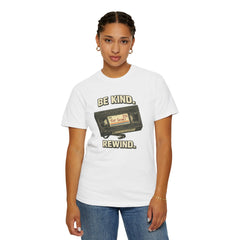 Be Kind Rewind Cassette T-Shirt — Retro 80s Vintage Tape Tee