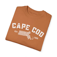 Cape Cod Unisex Garment-Dyed T-Shirt - Vintage Style Tee