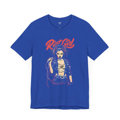 Punk Rock Riot Girl - Unisex Jersey Short Sleeve Tee