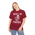 REST IN PIECES Ghoul Graphic, Unisex Heavy Cotton Tee