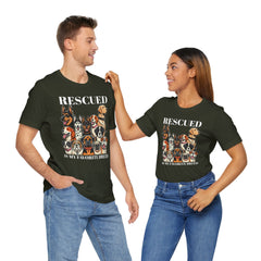 RESCUED IS MY Favorite Breed - Unisex Jersey Short Sleeve Tee