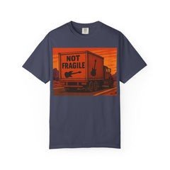 Not Fragile Unisex Garment-Dyed T-Shirt -BTO Inspired Vintage Guitar Graphic Tee