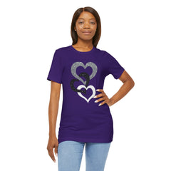 Triple Heart Design Tee