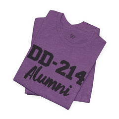 DD-214 Alumni Tee — Military Service Veteran Tribute T-Shirt