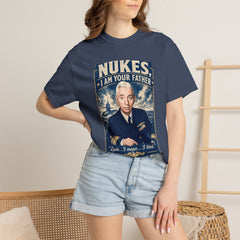 Nukes I Am Your Father Vintage United States Navy Nuclear Power Submarine Graphic T-Shirt