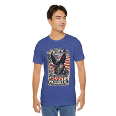 Personalized with your Dogs name and image Patriotic Dog T-Shirt