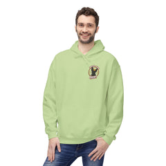 Breakfast Club Hoodie — Cute Black Dog, Bacon & Egg Graphic Pullover