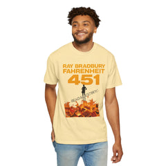 Fahrenheit 451 Graphic T-shirt, Unisex Book Lover Tee, Literary Gift, Reading Enthusiast Apparel, Ray Bradbury Merch, Cozy Casual Wear