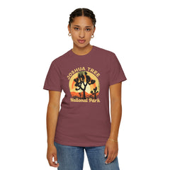 Joshua Tree National Park Graphic, Comfort Colors Soft Relaxed Fit Unisex Garment-Dyed T-shirt