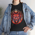 Fiery Fire Imp - Graphic Unisex Heavy Cotton Tee