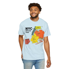 NYC Sitcoms Tour Comfort Colors T-shirt - Unisex Garment-Dyed