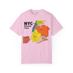 NYC Sitcoms Tour Comfort Colors T-shirt - Unisex Garment-Dyed