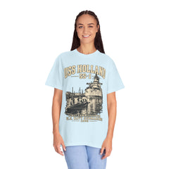 USS Holland SS-1 Submarine Vintage Graphic T-Shirt — Navy History Tee