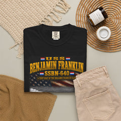 USS Benjamin Franklin SSBN-640 Submarine T-Shirt — Forty One for Freedom Military Tee