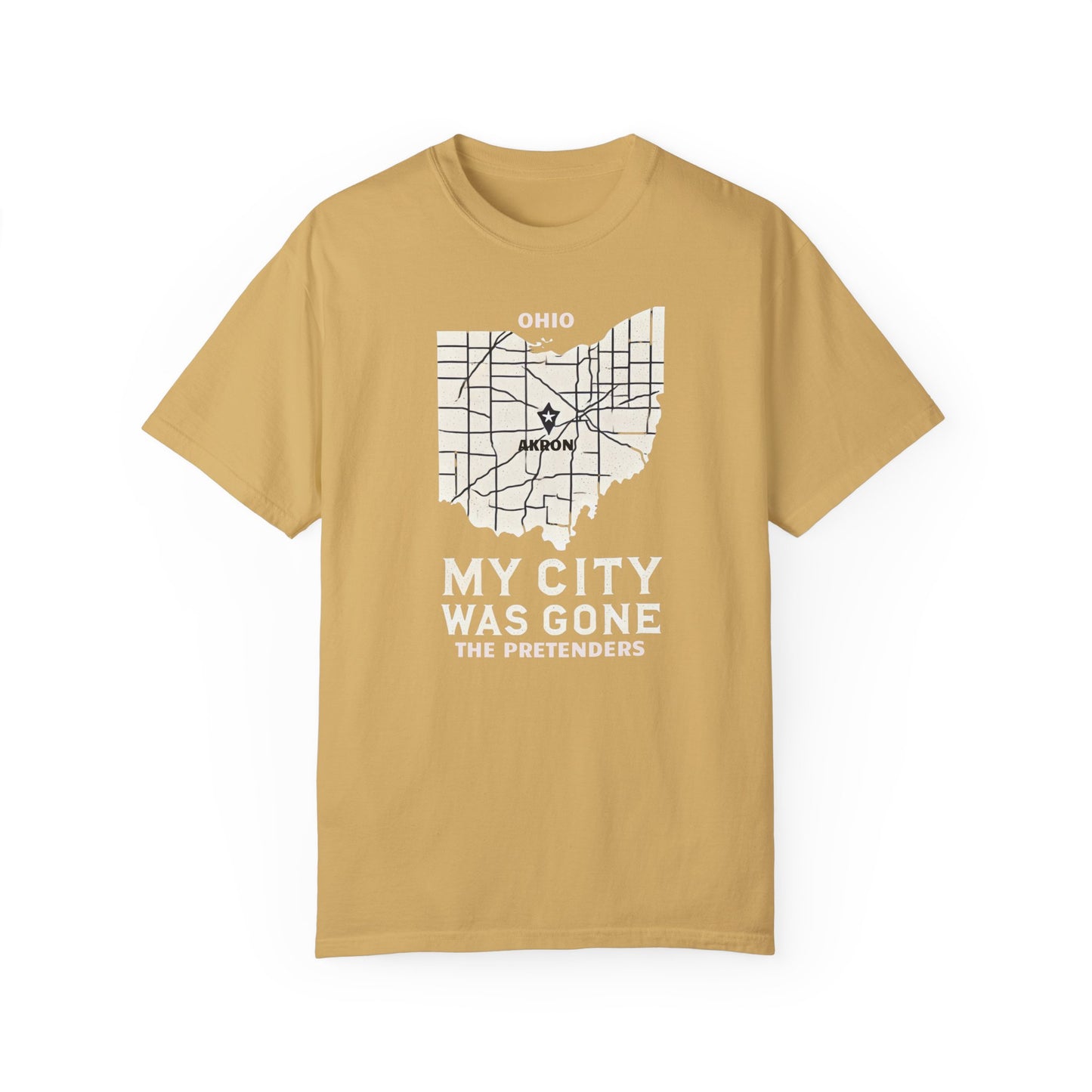 My City Was Gone The Pretenders Graphic Comfort Colors Unisex Garment Dyed T-shirt