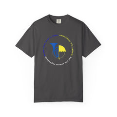 Blue French Horn & Yellow Umbrella T-Shirt — HIMYM Fan Tee