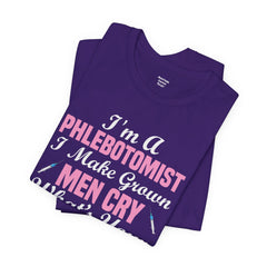 Phlebotomist Humor Tee, Funny Medical Shirt, Nurse Gift, Blood Tech Wear, Cute Phlebotomy Humor, Healthcare Apparel
