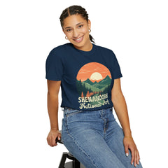 Shenandoah National Park Graphic, Comfort Colors Soft Relaxed Fit Unisex Garment-Dyed T-shirt